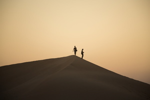 2012 10-Abu Dhabi Dune Summit at Dusk